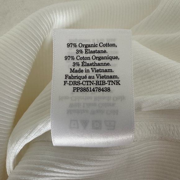 NW0T 🤍 Everlane The Ribbed Tank Dress in Size Small. Organic Cotton. - Picture 10 of 12